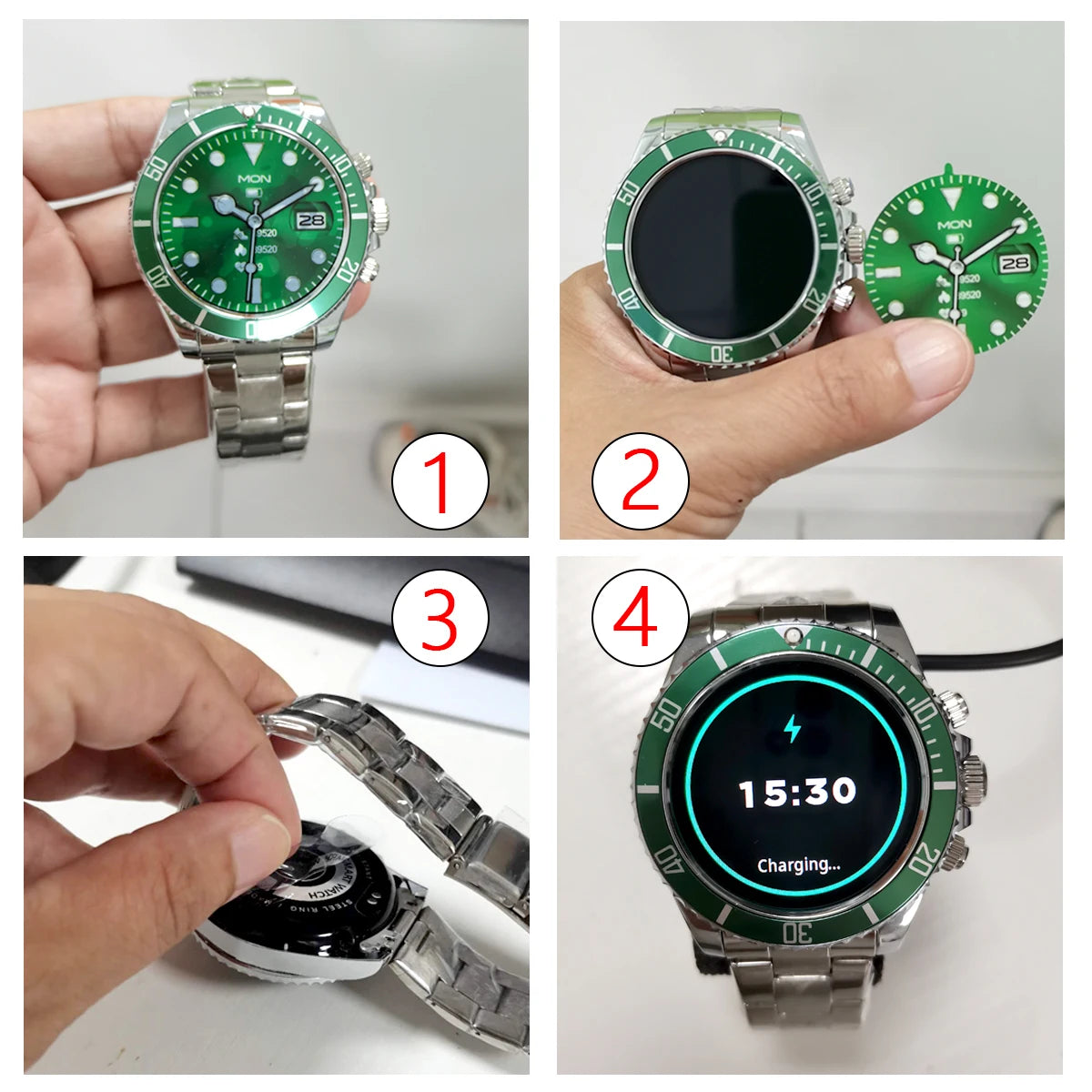 Aiweile AW12 Smartwatch – Stylish, High-End Smart Wear for Men - FitZone360