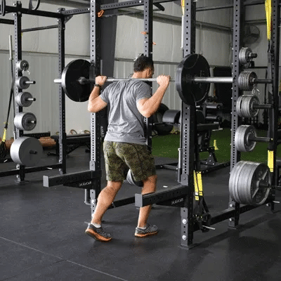 Home Multi Gym | Pull Raises & Deep Squat Frame for Full-Body Workouts - FitZone360