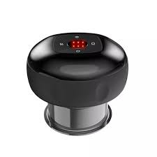 Electric Oriental Vacuum Cupping Self Massager Black