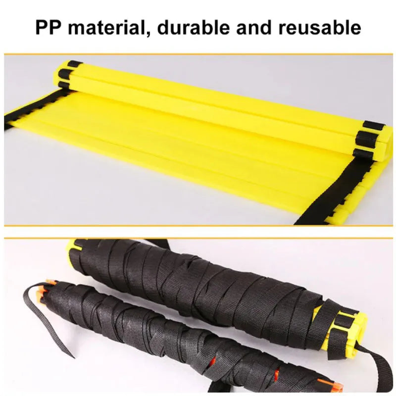 Agility Boxing Ladder with Nylon Straps | Speed & Sports Training Tool - FitZone360