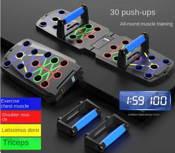 Push-Up Board for Core Workout | Build Strength & Sculpt Muscles - FitZone360
