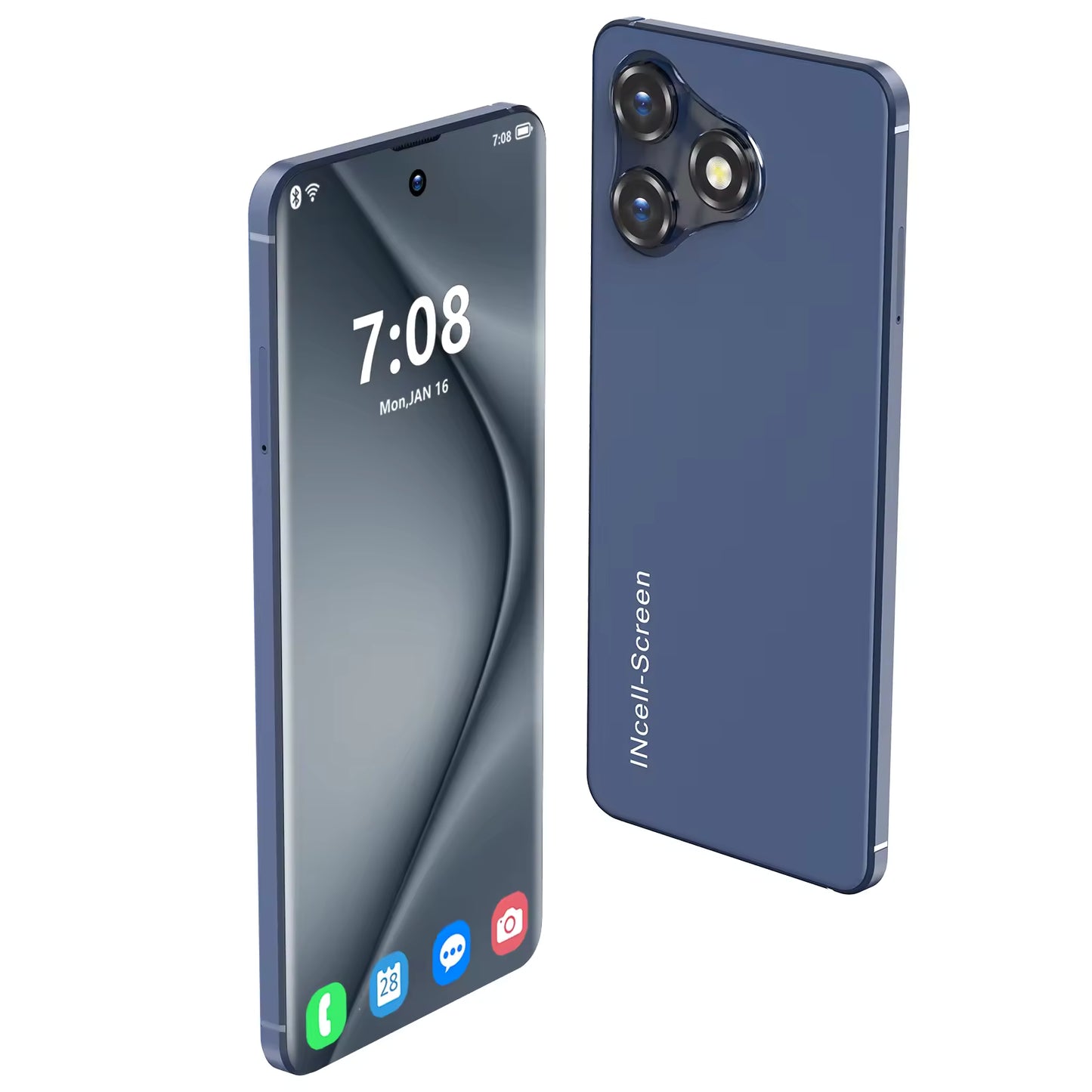 I16 Pro Max 7.3" HD 5G Smartphone | Global Android 14 Mobile Phone with Dual SIM, 8000mAh Battery, Unlocked 4G/5G Cellphone - FitZone360