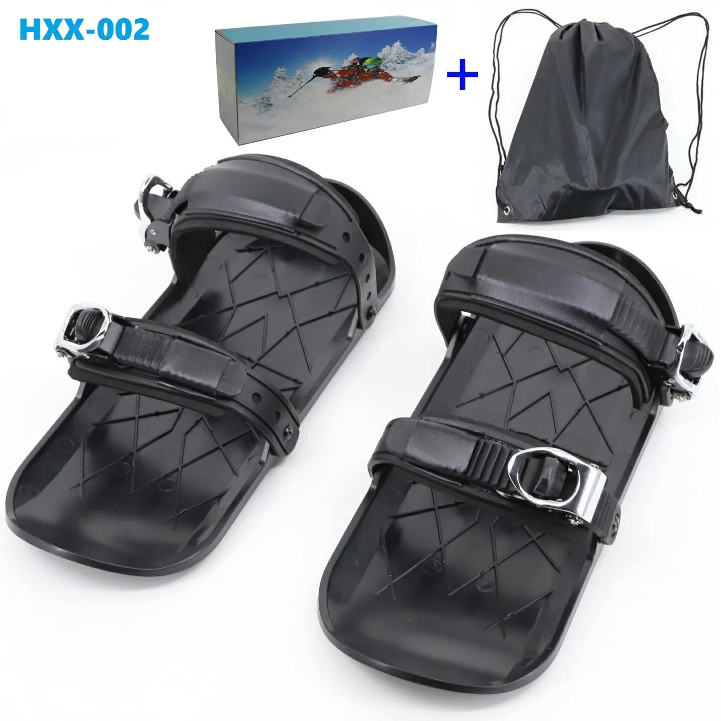 Winter Sports Ski Shoe Blades – Snow Skates for Ultimate Glide Fun - FitZone360