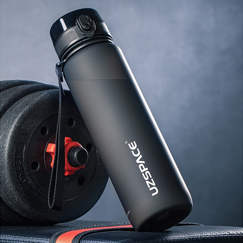 Portable Sports Water Bottle | Leakproof, BPA-Free Plastic Drinkware for Travel & Fitness - FitZone360