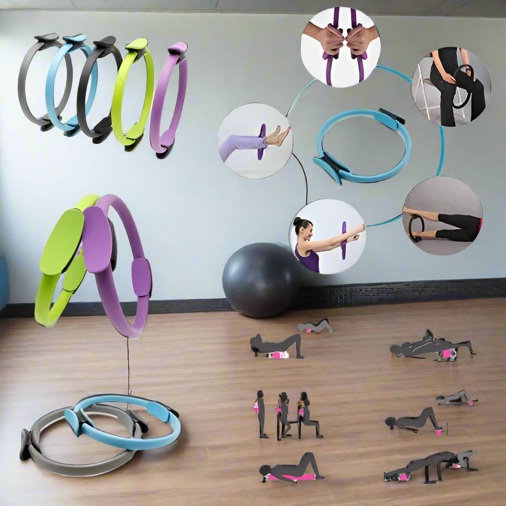 Yoga Circle Fitness Magic Ring for Men and Women For Workouts for Gym or Home - FitZone360