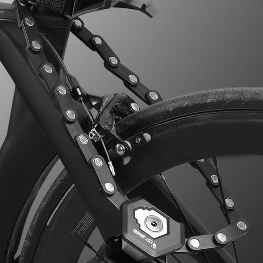 Ultimate Lock | Mountain Bicycle Electric Bike Anti-Theft Folding Chain Key Lock - FitZone360