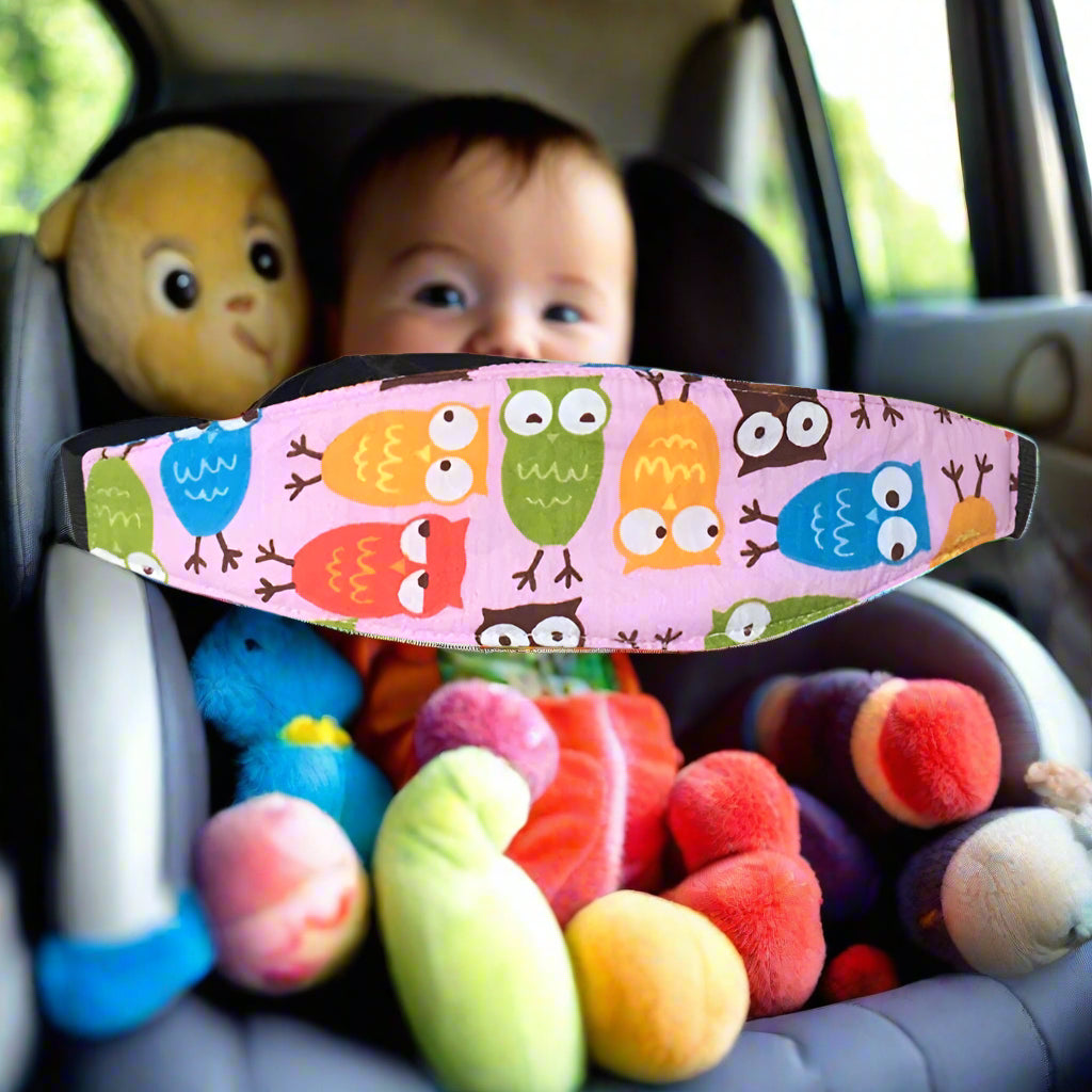Safety Seat Sleep Aid | Head Strap Support, Baby safety Sashes strap - FitZone360