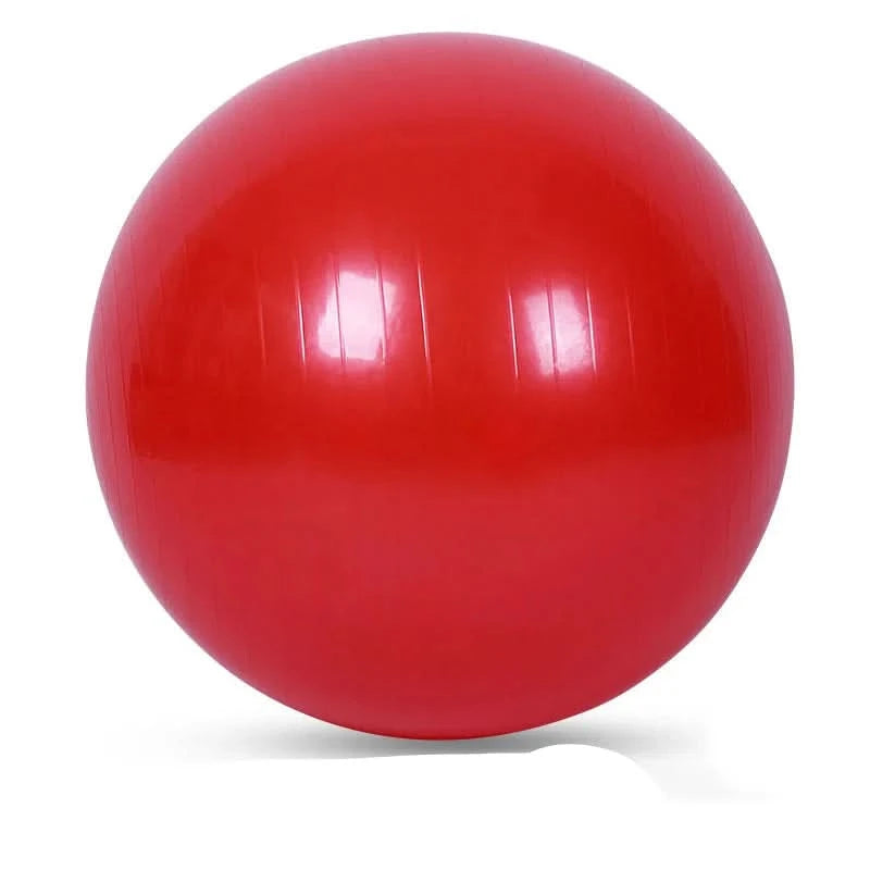 PVC Yoga & Exercise Ball | Anti-Burst Balance Ball for Home Gym & Pilates (45cm–85cm) - FitZone360