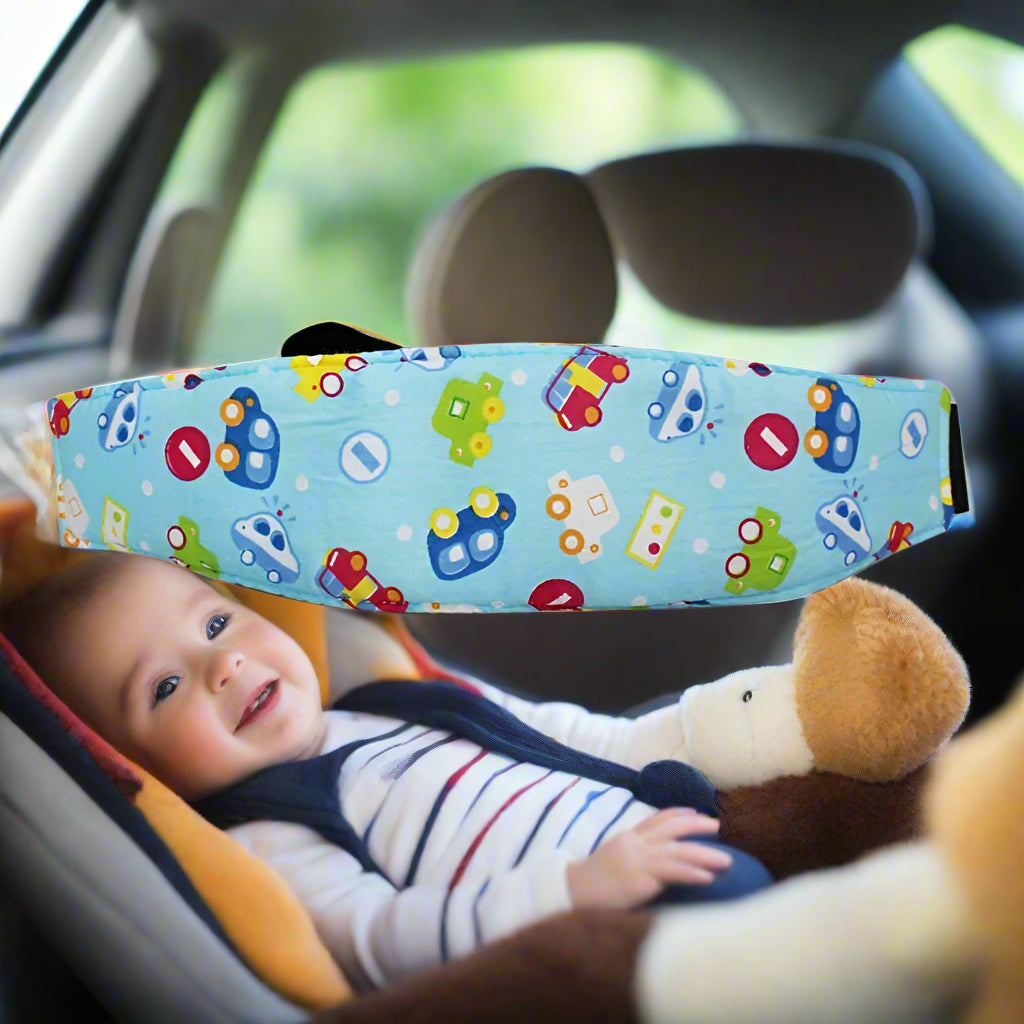 Safety Seat Sleep Aid | Head Strap Support, Baby safety Sashes strap - FitZone360