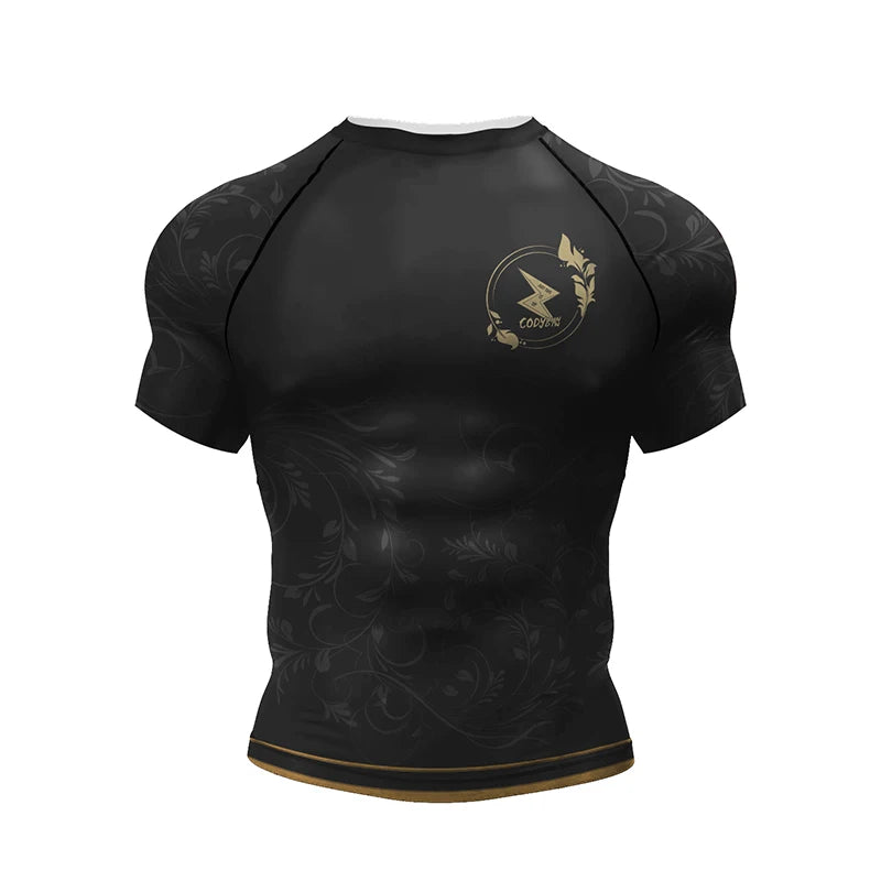 Men’s MMA & BJJ Training Set | Rashguard + Shorts for Jiu Jitsu - FitZone360