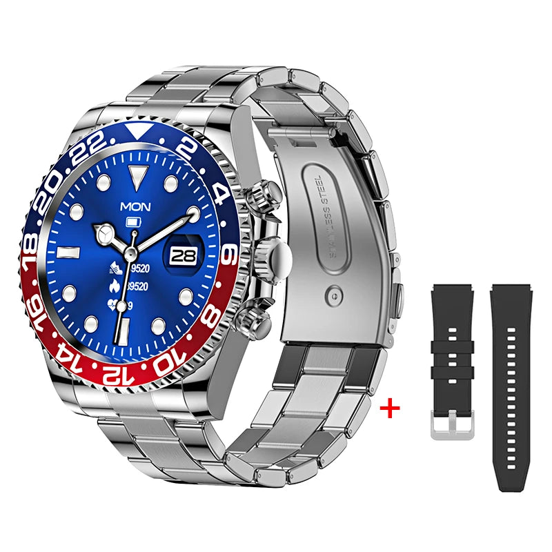 Rolex Inspired Smartwatch – Stylish, High-End Smart Wear for Men - FitZone360