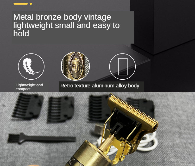 "Professional Cordless Hair & Beard Trimmer for Men | Precision Grooming Tool" - FitZone360