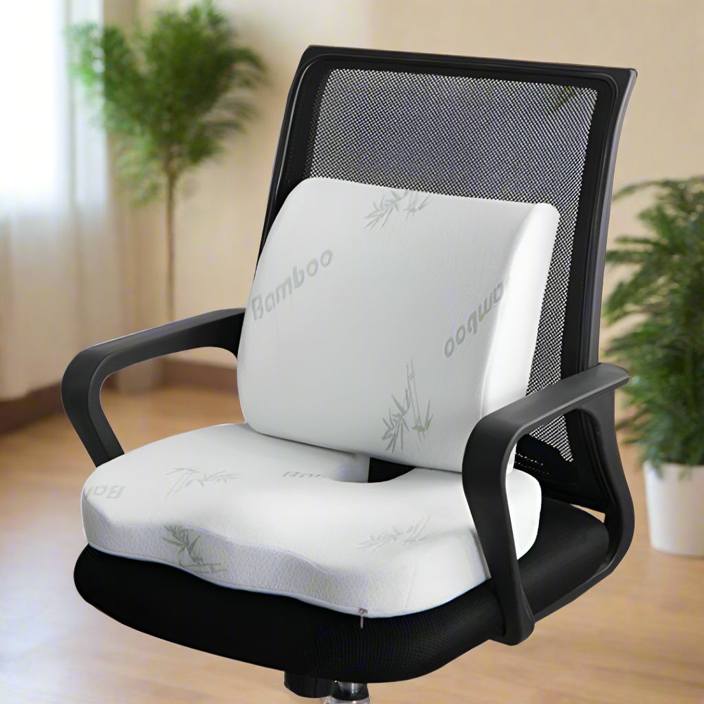 Health Care Memory Foam Seat Cushion with Slow Rebound, - FitZone360