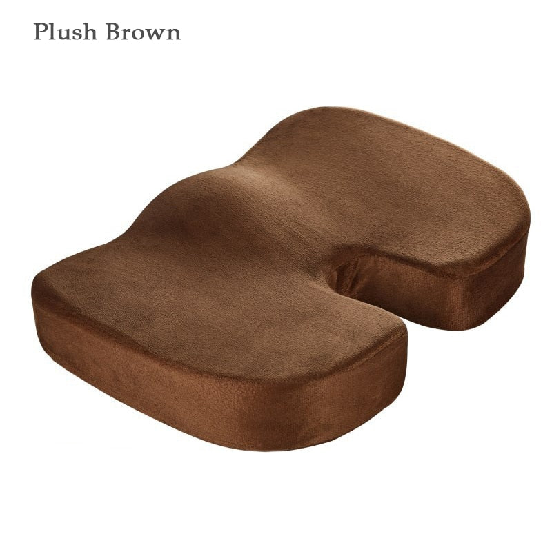Health Care Memory Foam Seat Cushion with Slow Rebound, - FitZone360