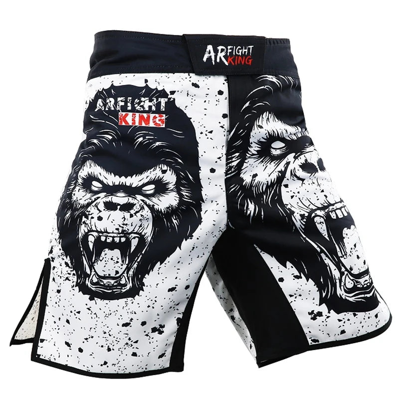 DOMINATE THE CAGE: Pro-Grade MMA Fight Shorts for Champions - FitZone360