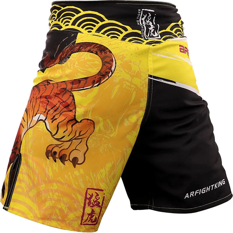 DOMINATE THE CAGE: Pro-Grade MMA Fight Shorts for Champions - FitZone360