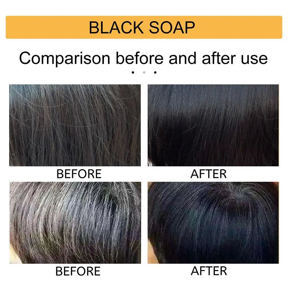 Hair Darkening Shampoo Bar 50g | Restore & Darken Hair - FitZone360