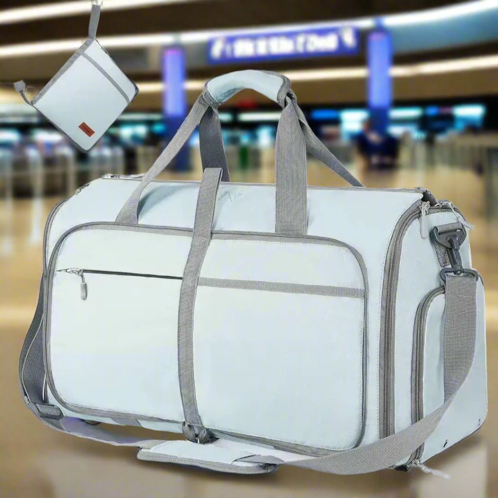 Travel Non-Crease Foldable Suit Bag | Stylish & Convenient Carry-On Luggage - FitZone360