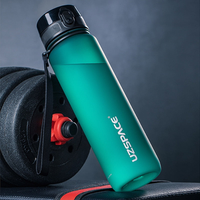 Portable Sports Water Bottle | Leakproof, BPA-Free Plastic Drinkware for Travel & Fitness - FitZone360