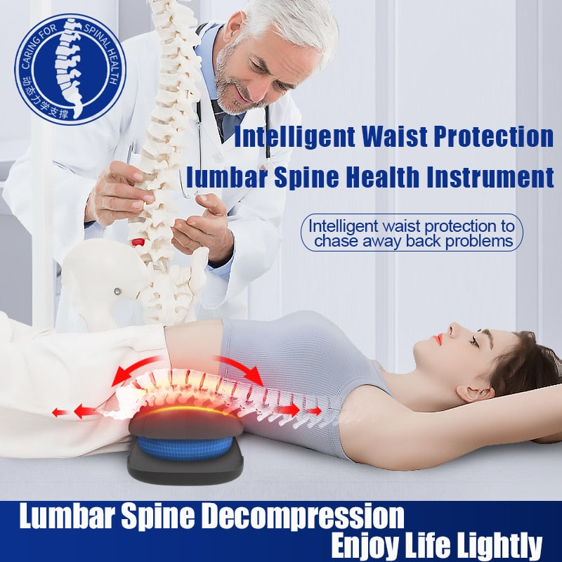 Ergonomic Lumbar Massager for Everyday Wellness - FitZone360