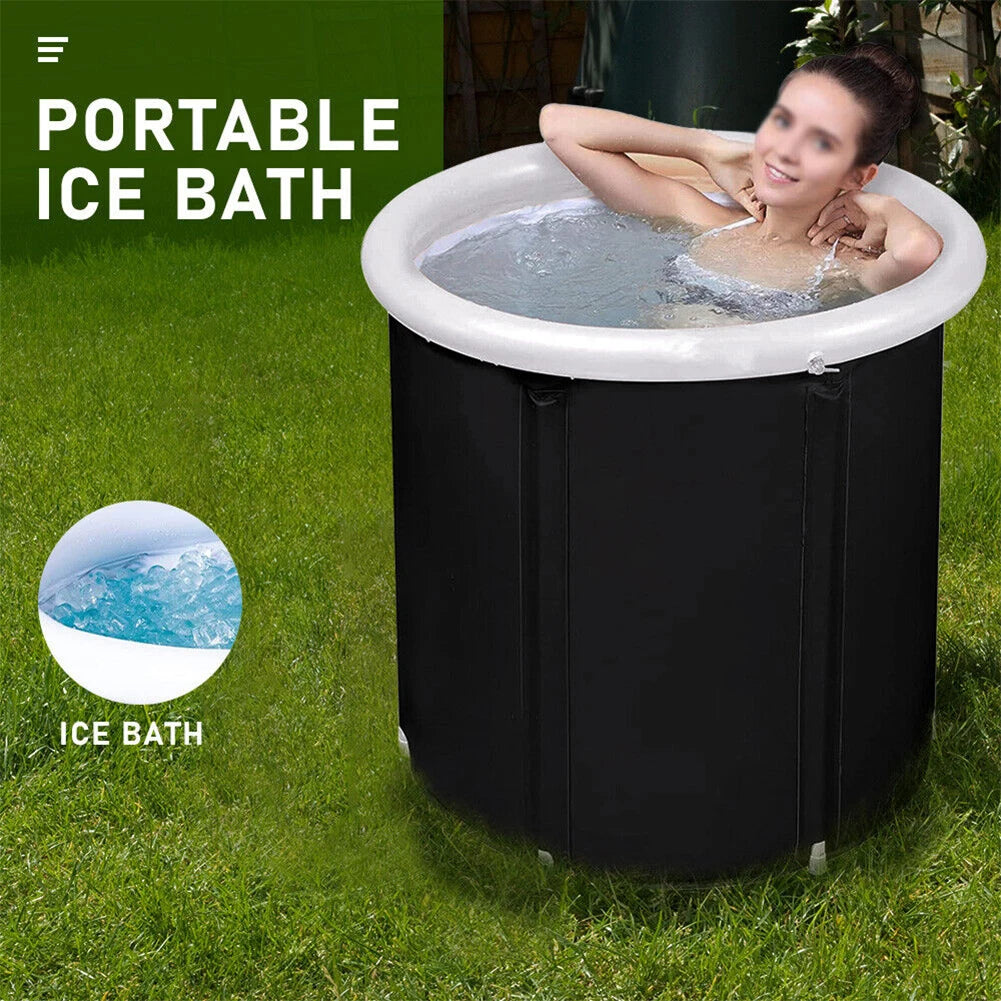 Portable Ice Bath Tub – Cold Water Therapy for Recovery & Performance ❄️🏋️♂️ - FitZone360