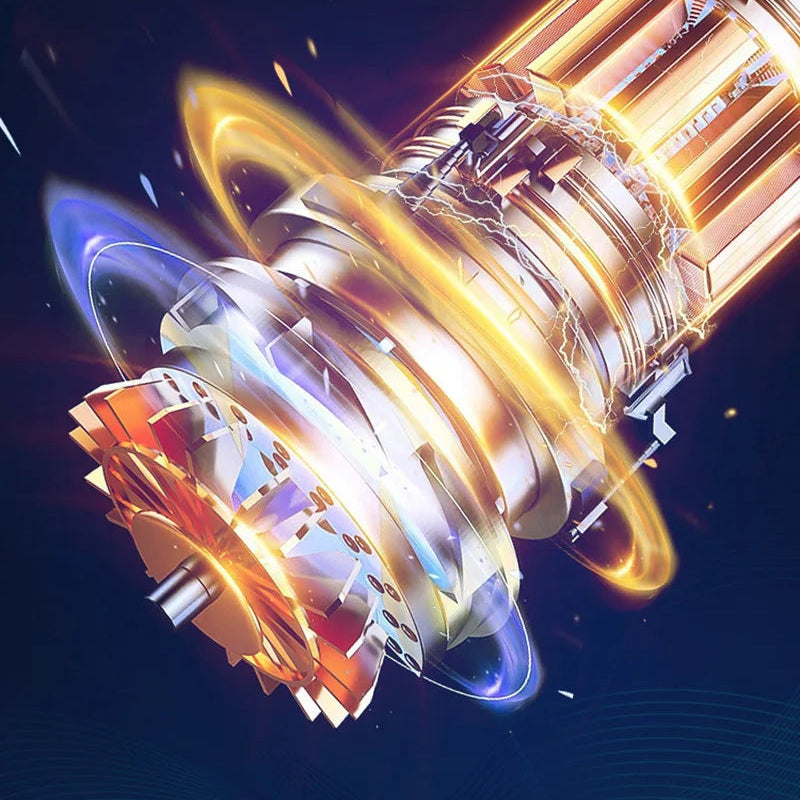 Wireless Car Vacuum Cleaner – 120W High Power, 1200mAh Cordless Handheld Auto Vacuum, Portable & Rechargeable - FitZone360