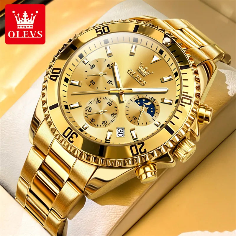 Luxury OLEVS Quartz Watches | Luminous, Precision - FitZone360