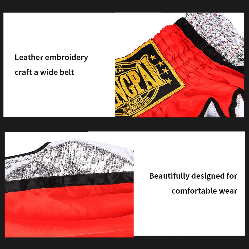 Muay Thai MMA Boxing Training Shorts | Elite Combat Performance - FitZone360