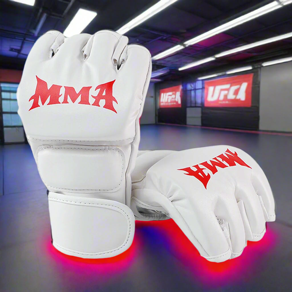 MMA 4oz Boxing UFC Style Mixed Martial Arts Gloves for Men/Women/Kids - FitZone360
