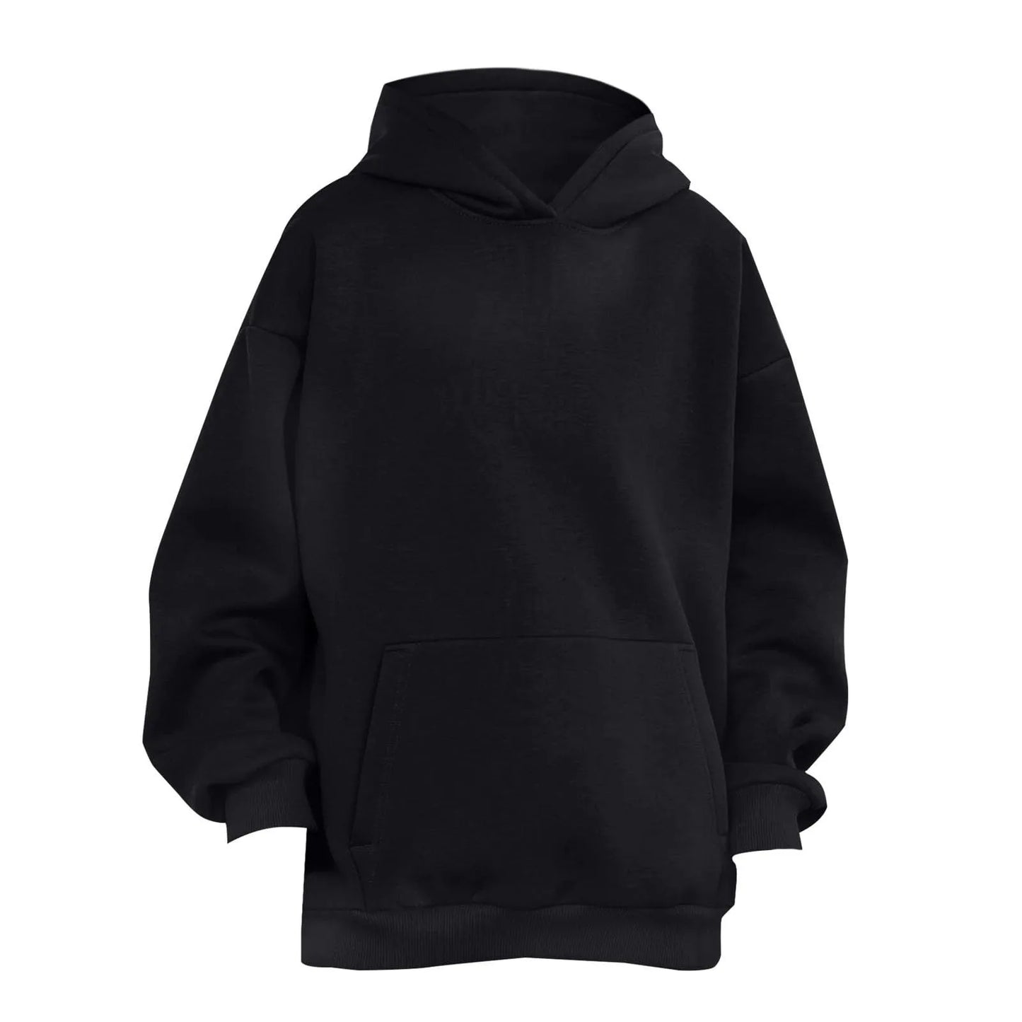 Trendy Solid Color Sports Hoodies | Fleece Sweatshirts for Men & Women | Couple Pullover for Spring & Autumn - FitZone360