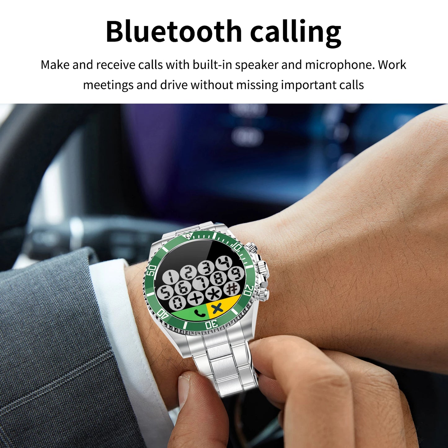 Aiweile AW12 Smartwatch – Stylish, High-End Smart Wear for Men