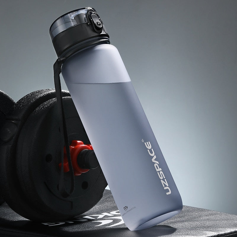Portable Sports Water Bottle | Leakproof, BPA-Free Plastic Drinkware for Travel & Fitness - FitZone360