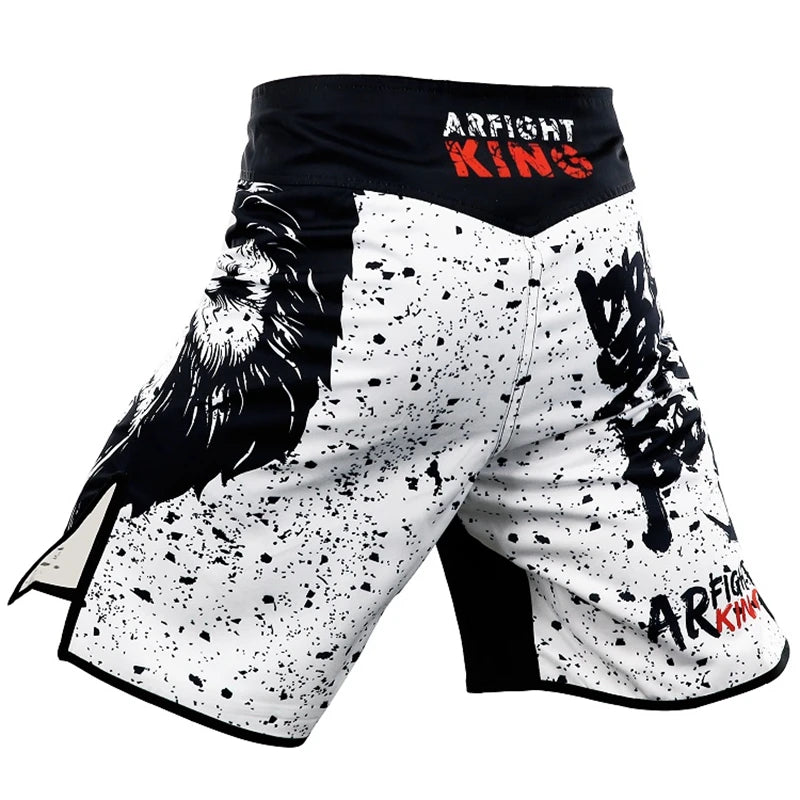 DOMINATE THE CAGE: Pro-Grade MMA Fight Shorts for Champions - FitZone360