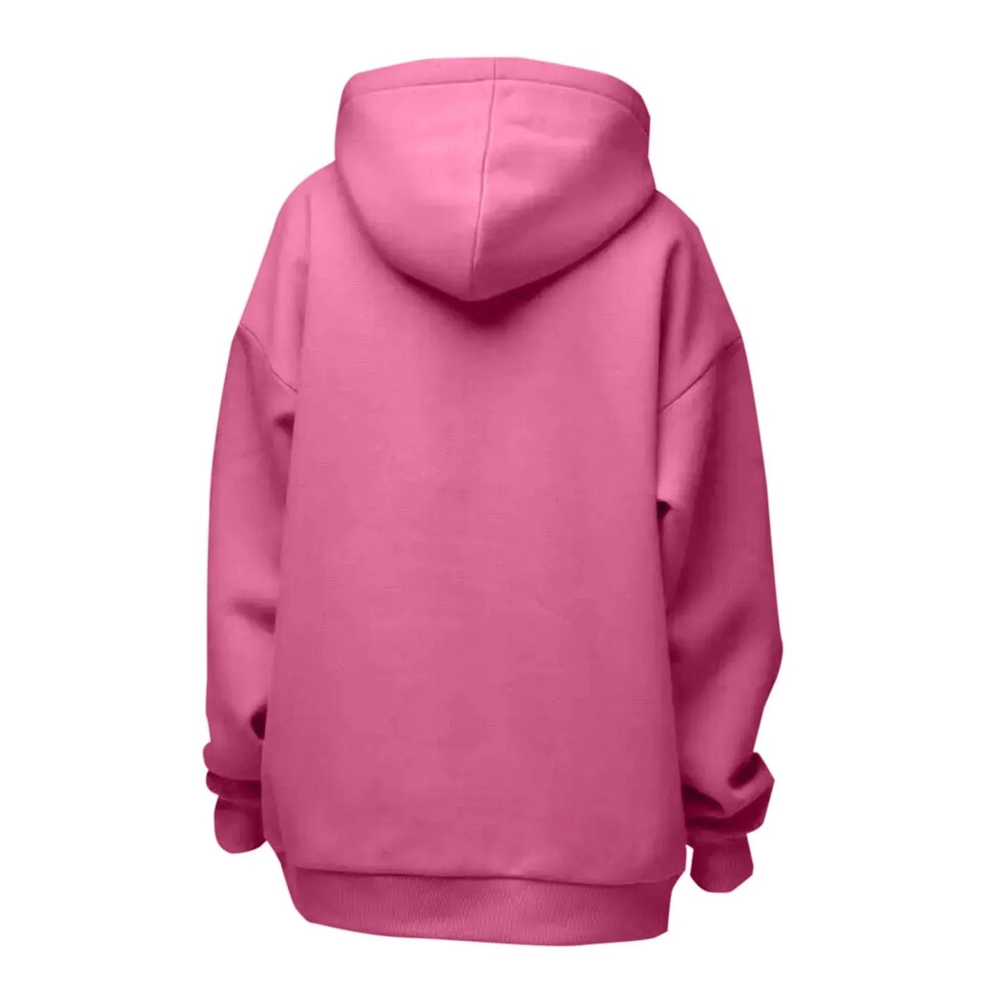 Trendy Solid Color Sports Hoodies | Fleece Sweatshirts for Men & Women | Couple Pullover for Spring & Autumn - FitZone360