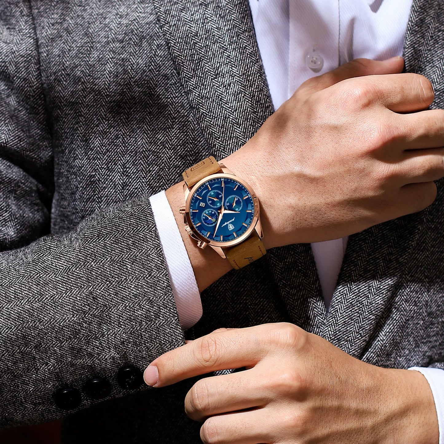 Quartz Watch | Luxury Business Wristwatch - FitZone360