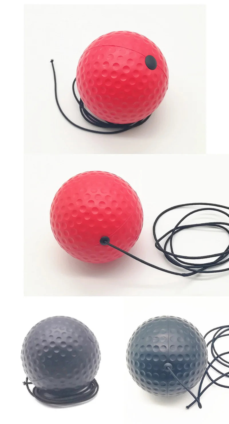 Boxing Reflex Ball – Head-Mounted PU Speed Ball for MMA, Boxing and Muay Thai Training - FitZone360