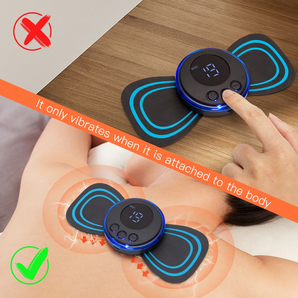 Rechargeable Electric Neck Massager for Cervical Pain Relief – Soothing and Effective - FitZone360