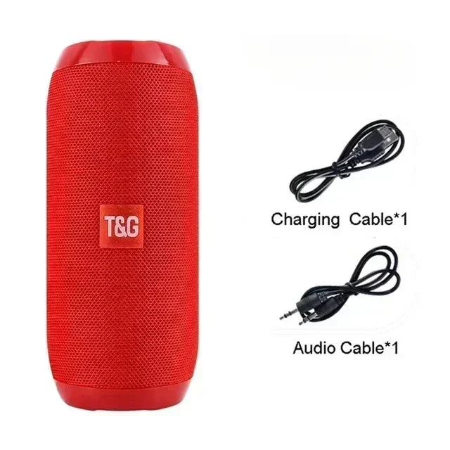 Portable Bluetooth Speaker | Waterproof Outdoor Subwoofer with FM & TF Support - FitZone360