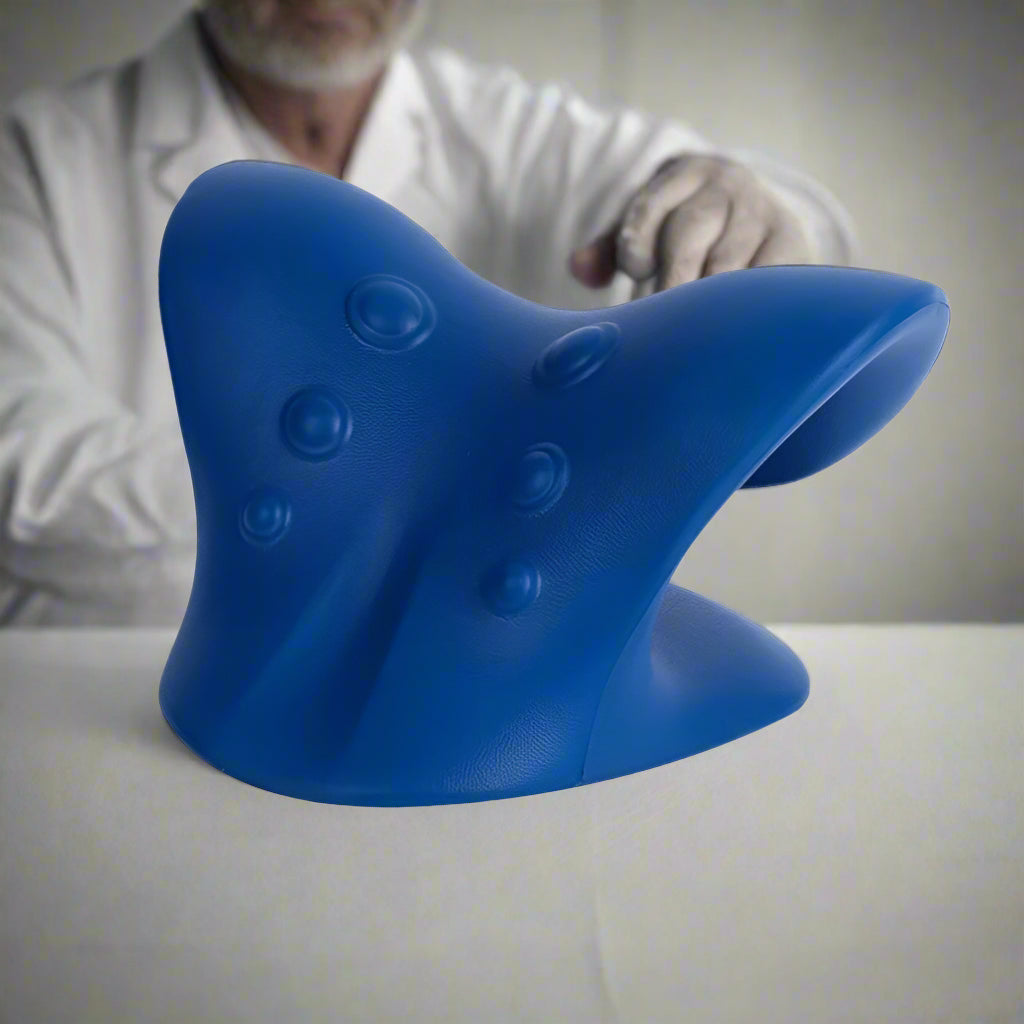Chiropractic Neck & Shoulder Pillow | Ergonomic Support for Deep Relaxation - FitZone360