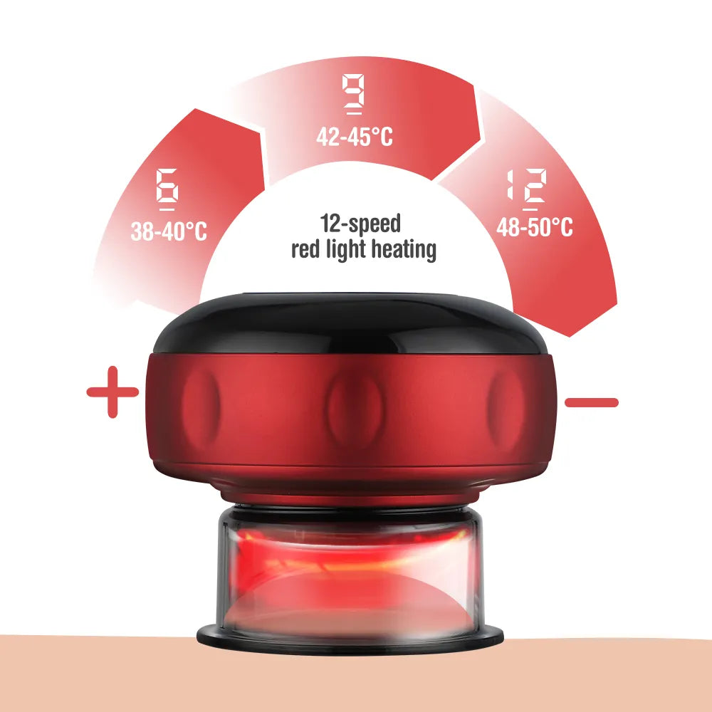Electric Oriental Vacuum Cupping Self Massager - FitZone360