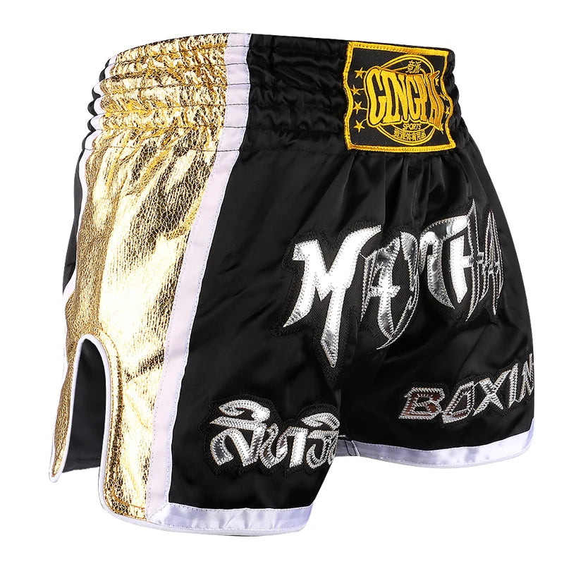 Muay Thai MMA Boxing Training Shorts | Elite Combat Performance - FitZone360