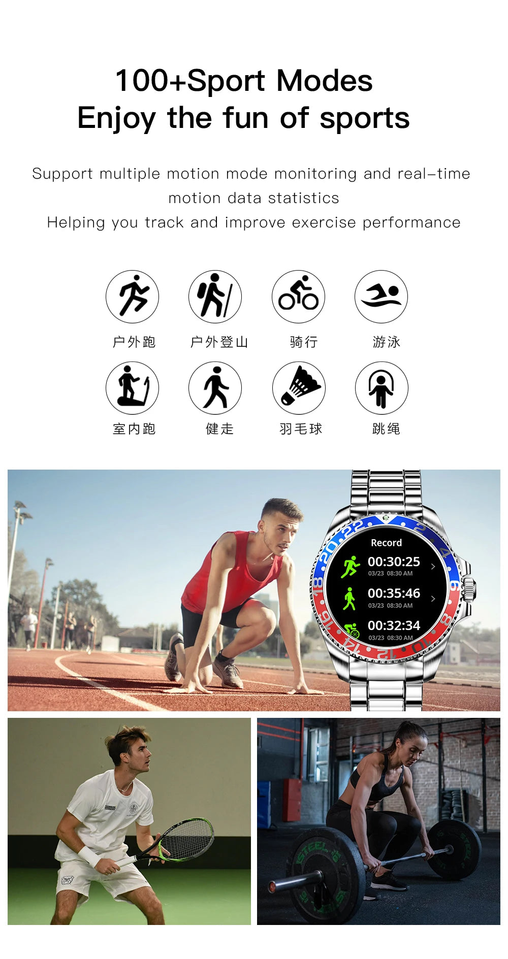 Smartwatch Luxury Rolex-Inspired | 1.43" HD AMOLED, GPS, Bluetooth Call, Health & Fitness Tracker for iOS & Android ⌚🌐 - FitZone360