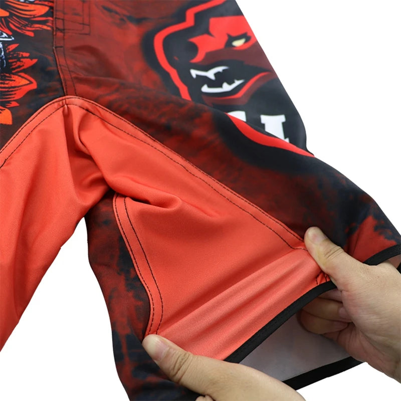 DOMINATE THE CAGE: Pro-Grade MMA Fight Shorts for Champions - FitZone360