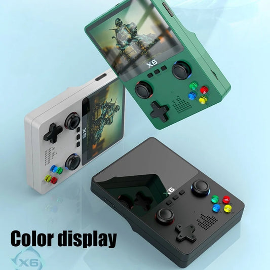 🎮 New X6 3.5-Inch IPS Screen Handheld Game Player | Elevate Your Gaming Experience! - FitZone360