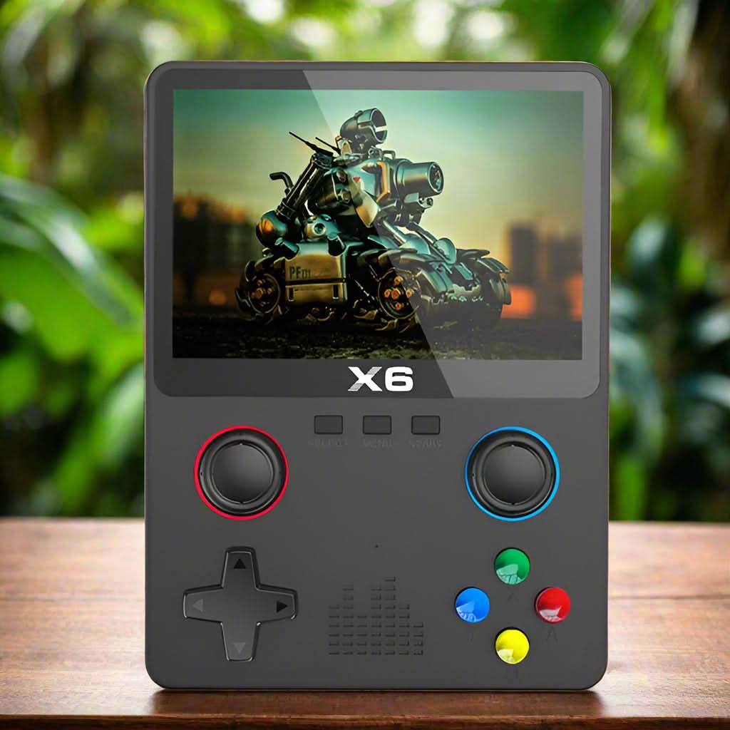 🎮 New X6 3.5-Inch IPS Screen Handheld Game Player | Elevate Your Gaming Experience! - FitZone360