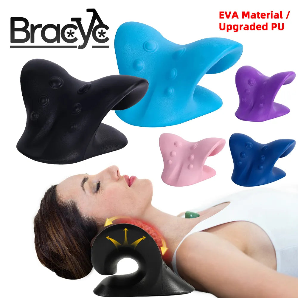 Chiropractic Neck & Shoulder Pillow | Ergonomic Support for Deep Relaxation - FitZone360