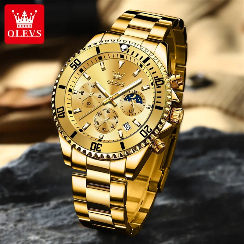 Luxury OLEVS Quartz Watches, Luminous, Precision - FitZone360