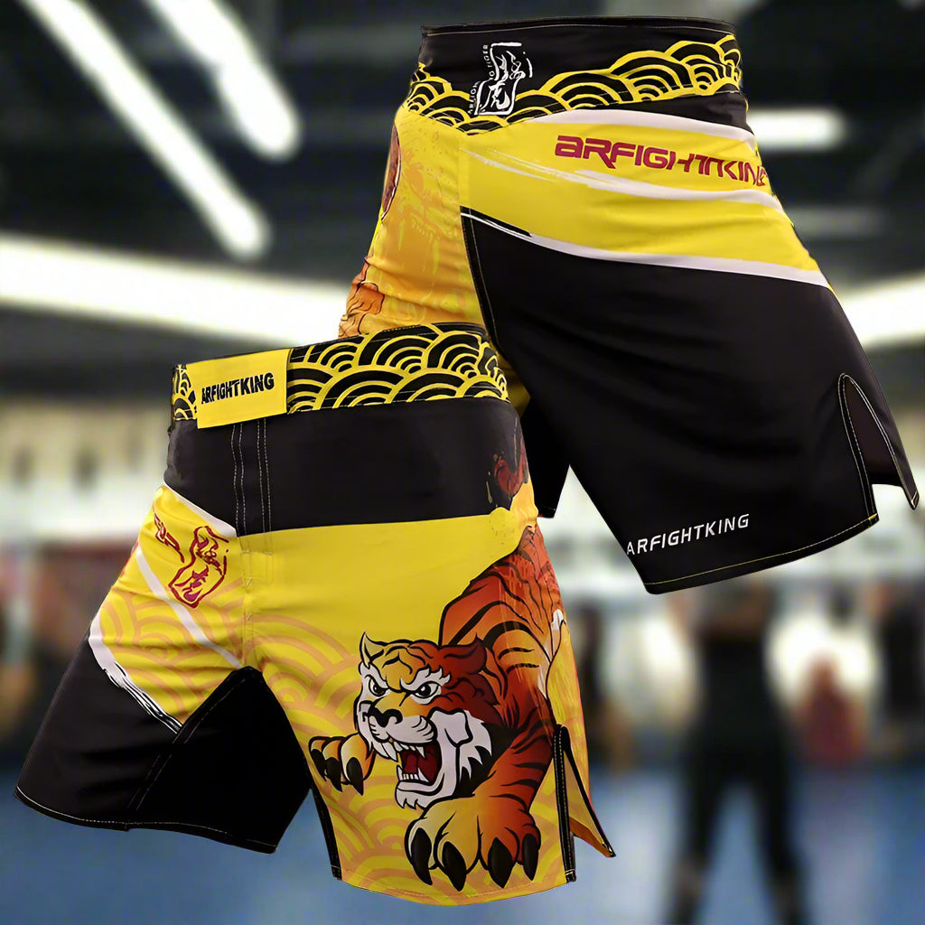 DOMINATE THE CAGE: Pro-Grade MMA Fight Shorts for Champions - FitZone360