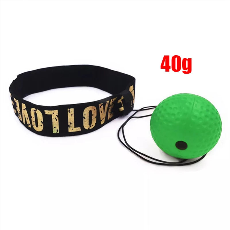 Boxing Reflex Ball – Head-Mounted PU Speed Ball for MMA, Boxing and Muay Thai Training - FitZone360