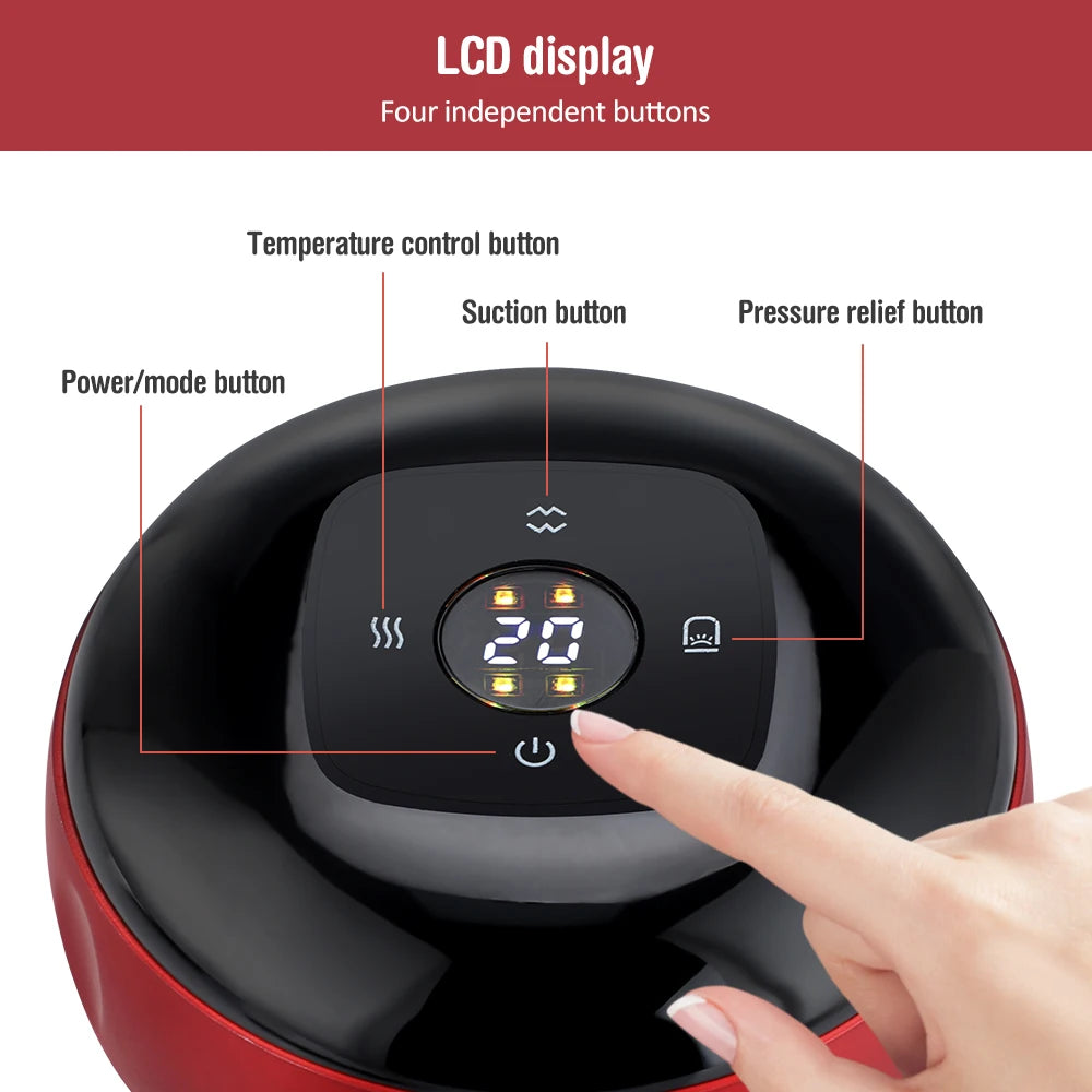 Electric Oriental Vacuum Cupping Self Massager - FitZone360